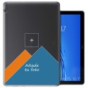 Personaliza tu Funda Gel Silicona Transparente con tu Fotografia para Huawei MediaPad T5