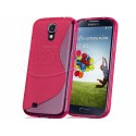 Funda Gel Tpu Samsung Galaxy S4 Mini I9190 S Line Color Rosa