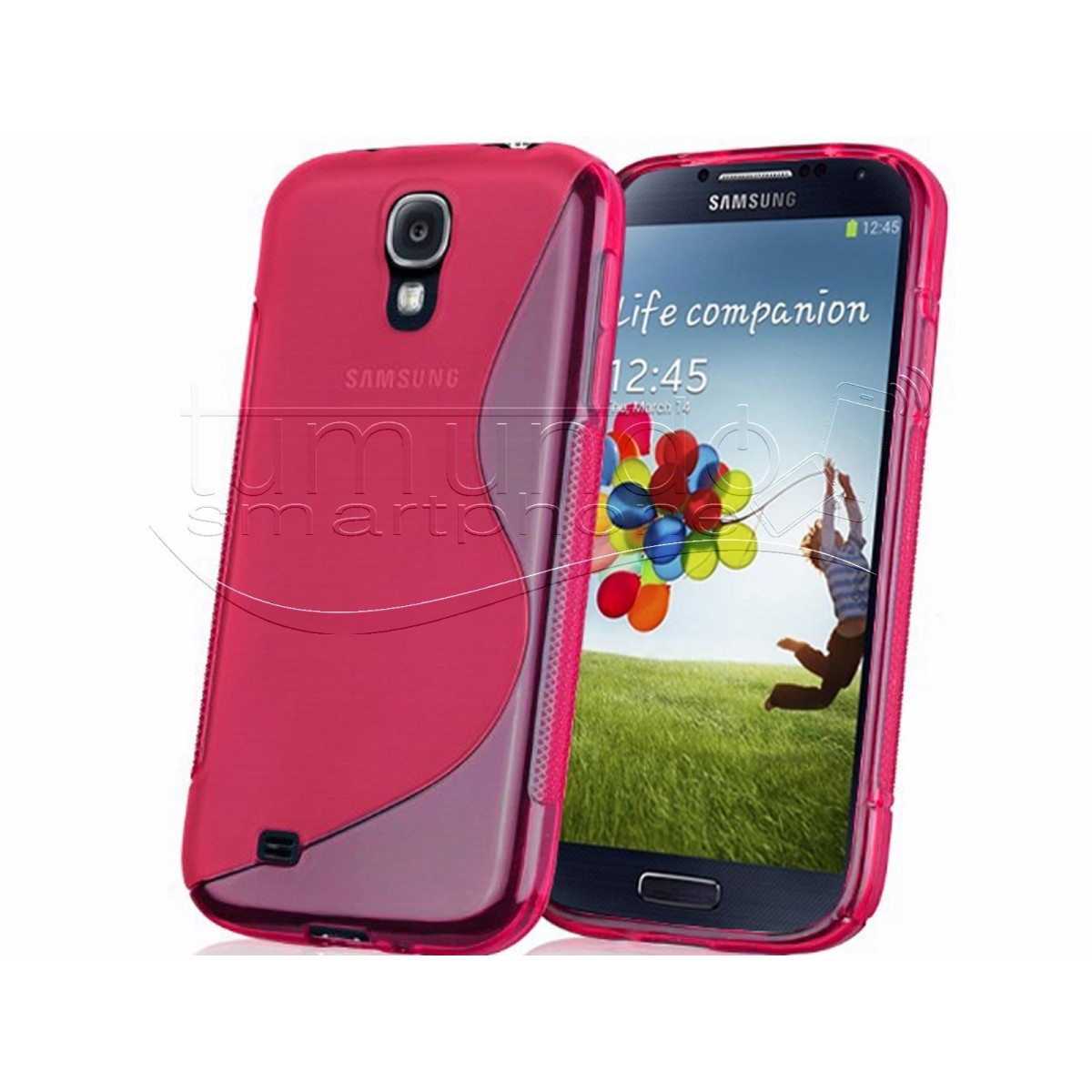 Funda Gel Tpu Samsung Galaxy S4 Mini I9190 S Line Color Rosa