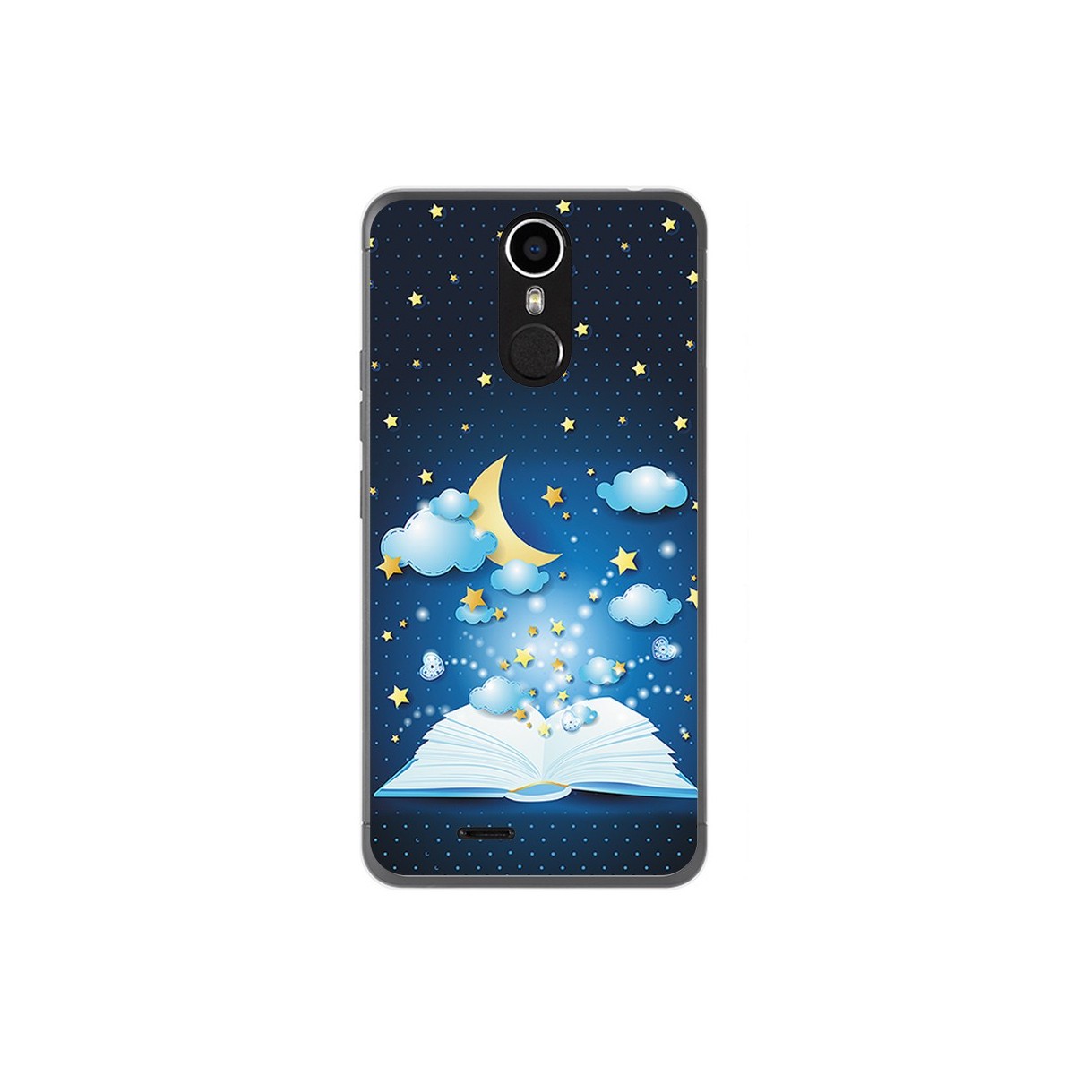 Funda Gel Tpu para Ulefone Metal Diseño Libro Cuentos Dibujos