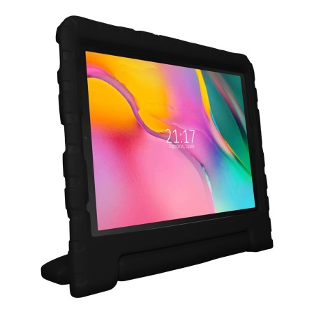 Funda Infantil Antigolpes con Asa para Samsung Galaxy Tab A 10.1 (2019) T510 / T515 color Negra