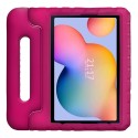 Funda Infantil Antigolpes con Asa para Samsung Galaxy Tab S6 Lite color Rosa