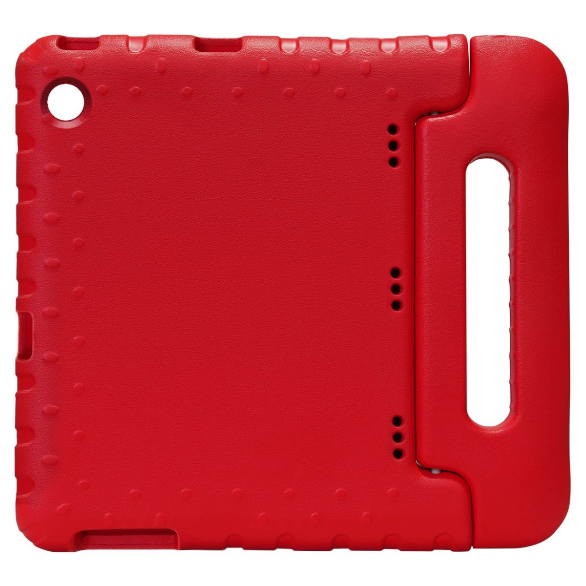 Funda Infantil Antigolpes con Asa para Huawei MediaPad T5 color Roja