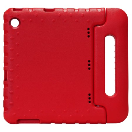 Funda Infantil Antigolpes con Asa para Huawei MediaPad T5 color Roja