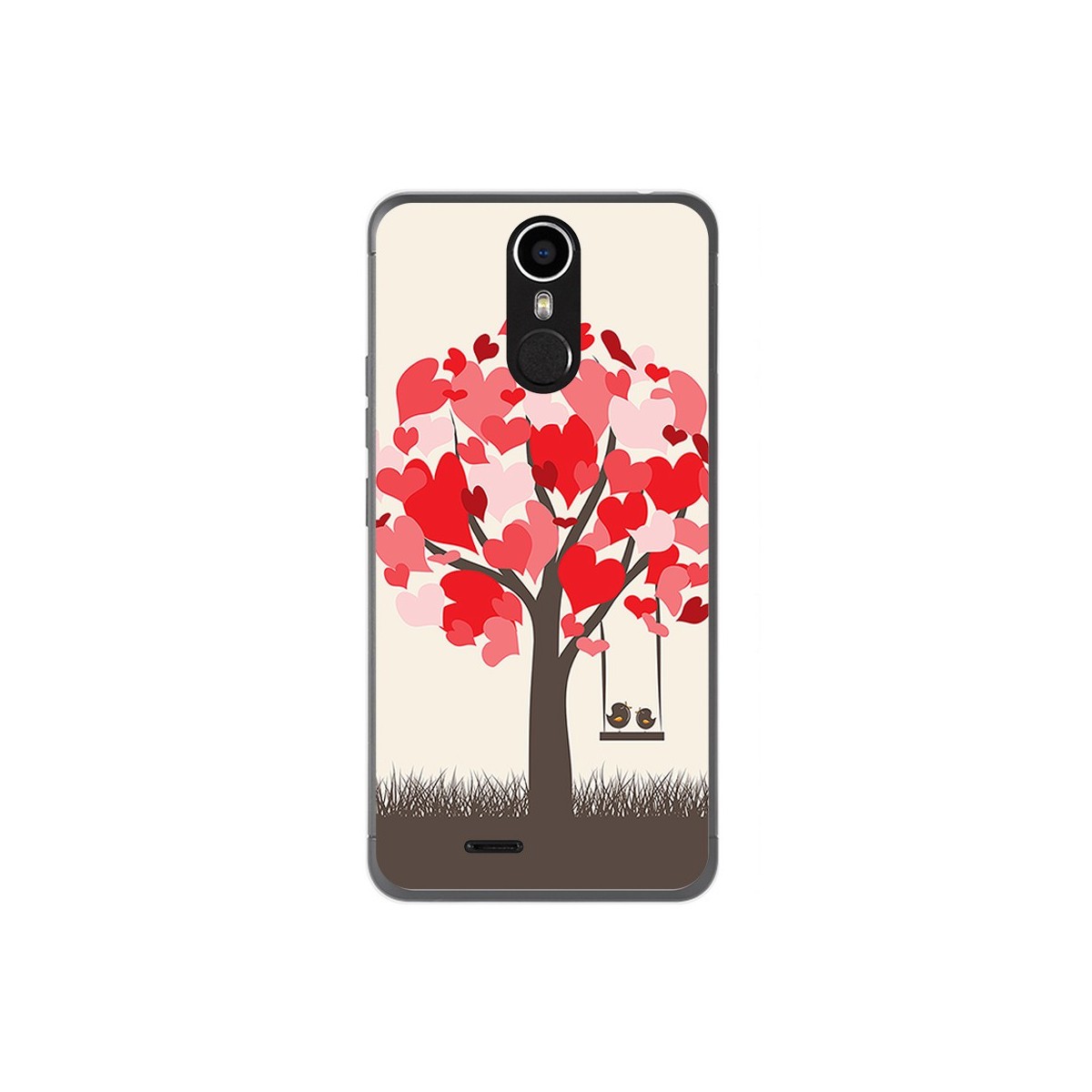 Funda Gel Tpu para Ulefone Metal Diseño Pajaritos Dibujos