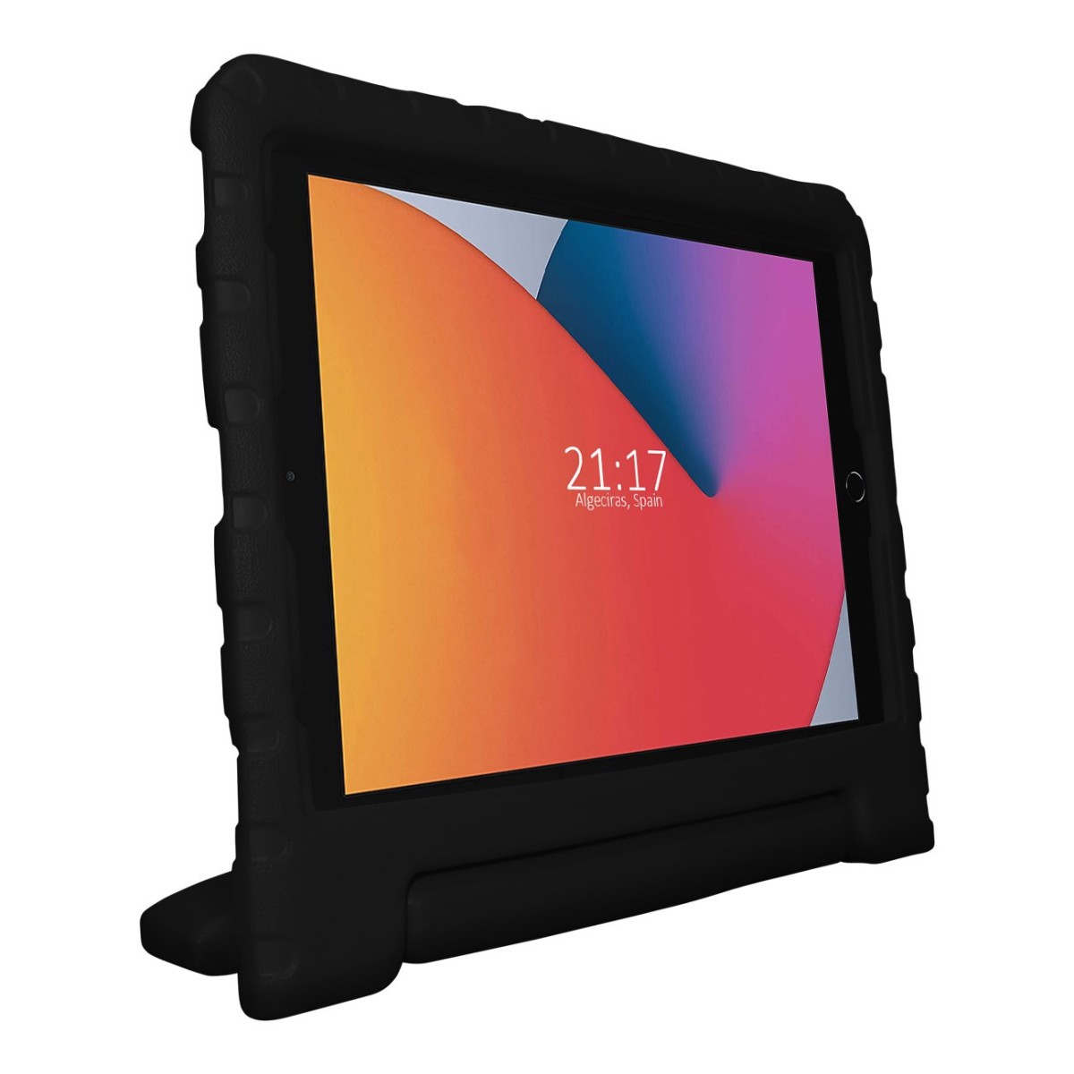 Funda Infantil Antigolpes con Asa para iPad 10.2 (2020) 8ª Gen. / (2019) 7ª Gen. color Negra