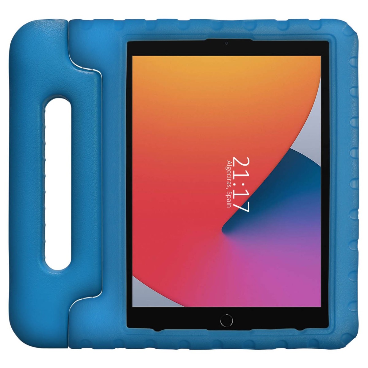 Funda Infantil Antigolpes con Asa para iPad 10.2 (2020) 8ª Gen. / (2019) 7ª Gen. color Azul