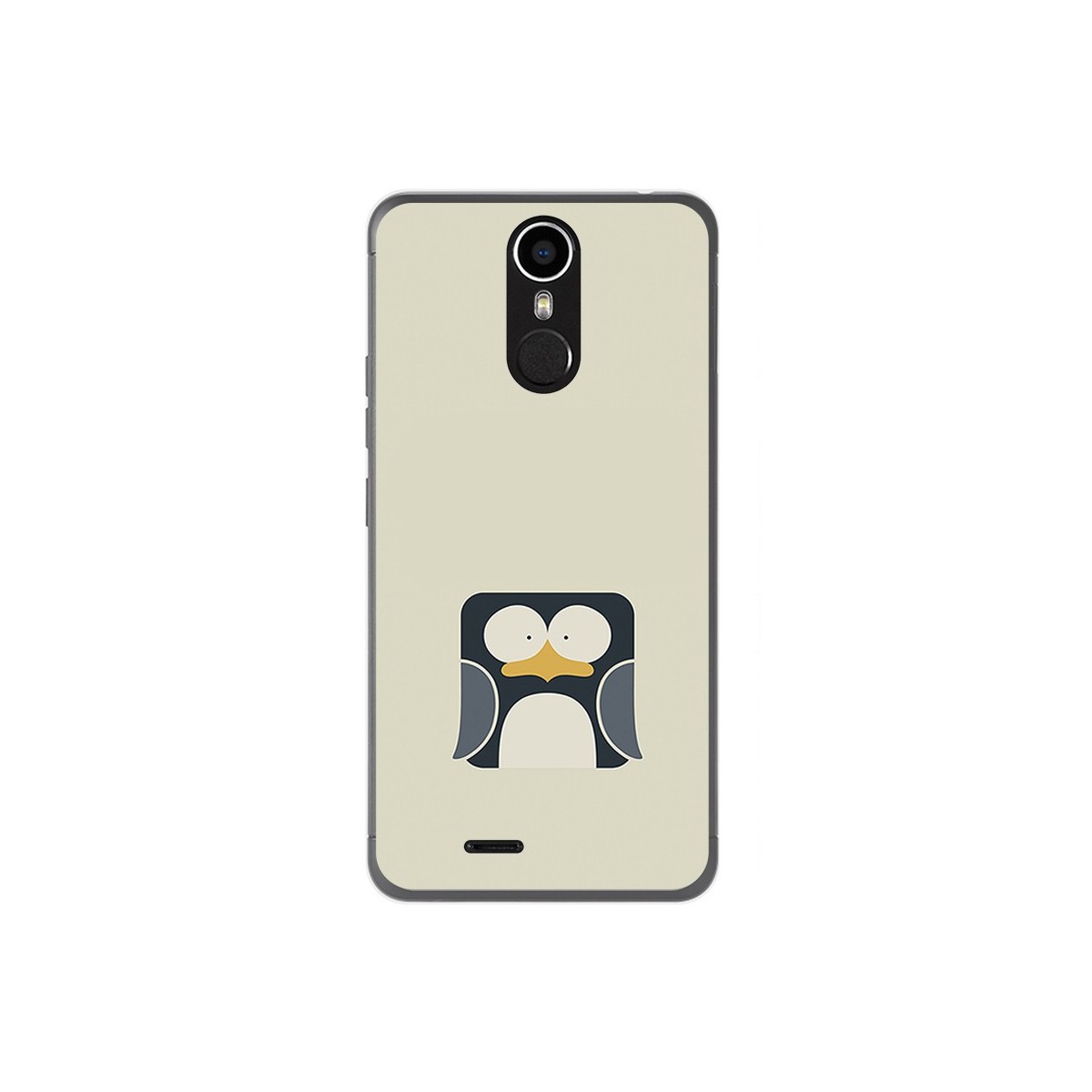 Funda Gel Tpu para Ulefone Metal Diseño Pingüino Dibujos