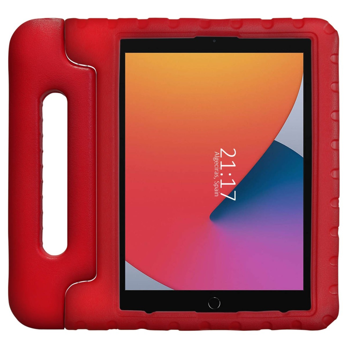 Funda Infantil Antigolpes con Asa para iPad 10.2 (2020) 8ª Gen. / (2019) 7ª Gen. color Roja