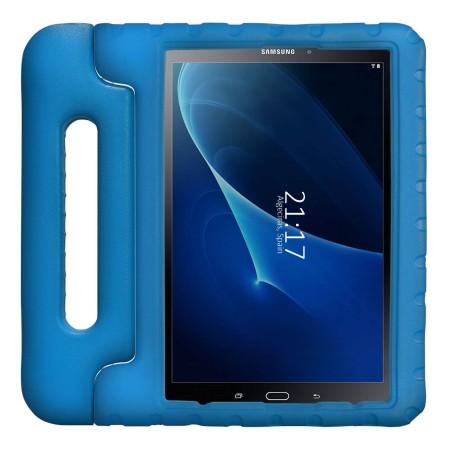 Funda Infantil Antigolpes con Asa para Samsung Galaxy Tab A 10.1 (2016) T580 color Azul
