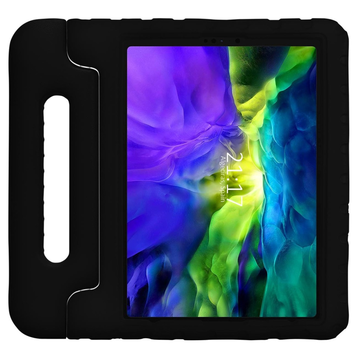 Funda Infantil Antigolpes con Asa para iPad Pro 11 (2020) 2ª Gen. color Negra