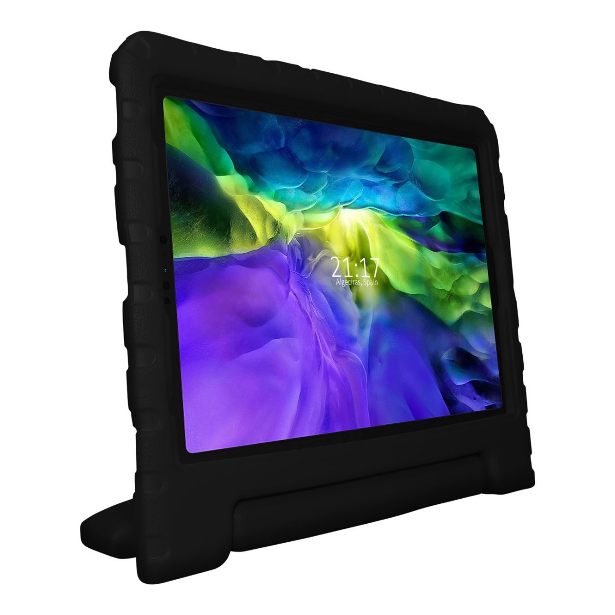 Funda Infantil Antigolpes con Asa para iPad Pro 11 (2020) 2ª Gen. color Negra