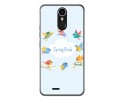 Funda Gel Tpu para Ulefone Metal Diseño Spring Birds Dibujos