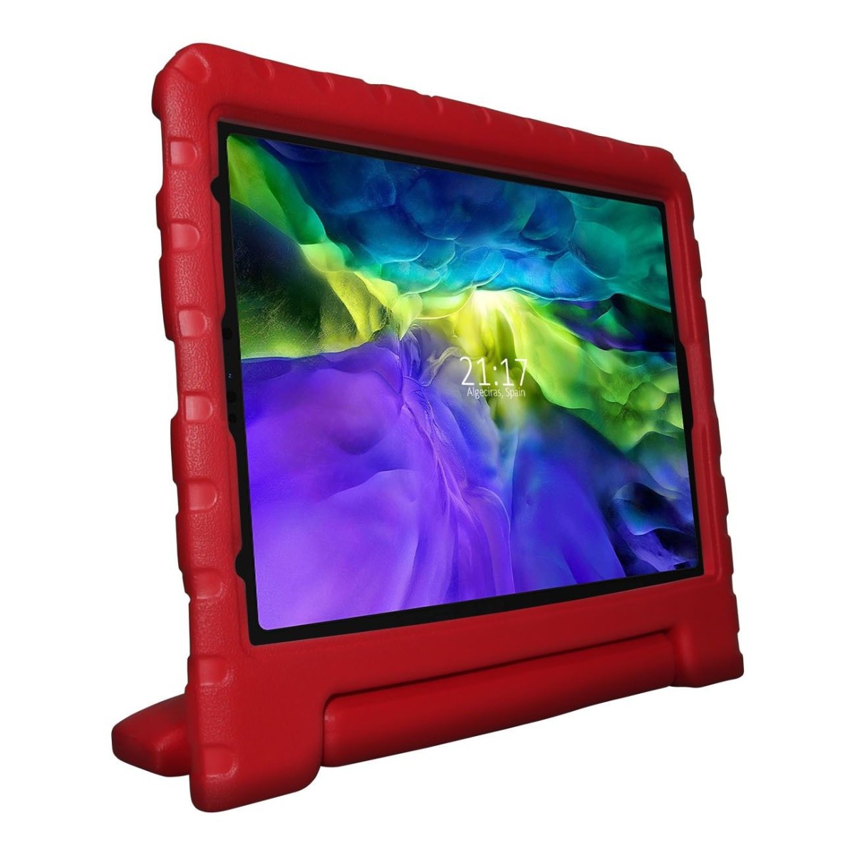 Funda Infantil Antigolpes con Asa para iPad Pro 11 (2020) 2ª Gen. color Roja