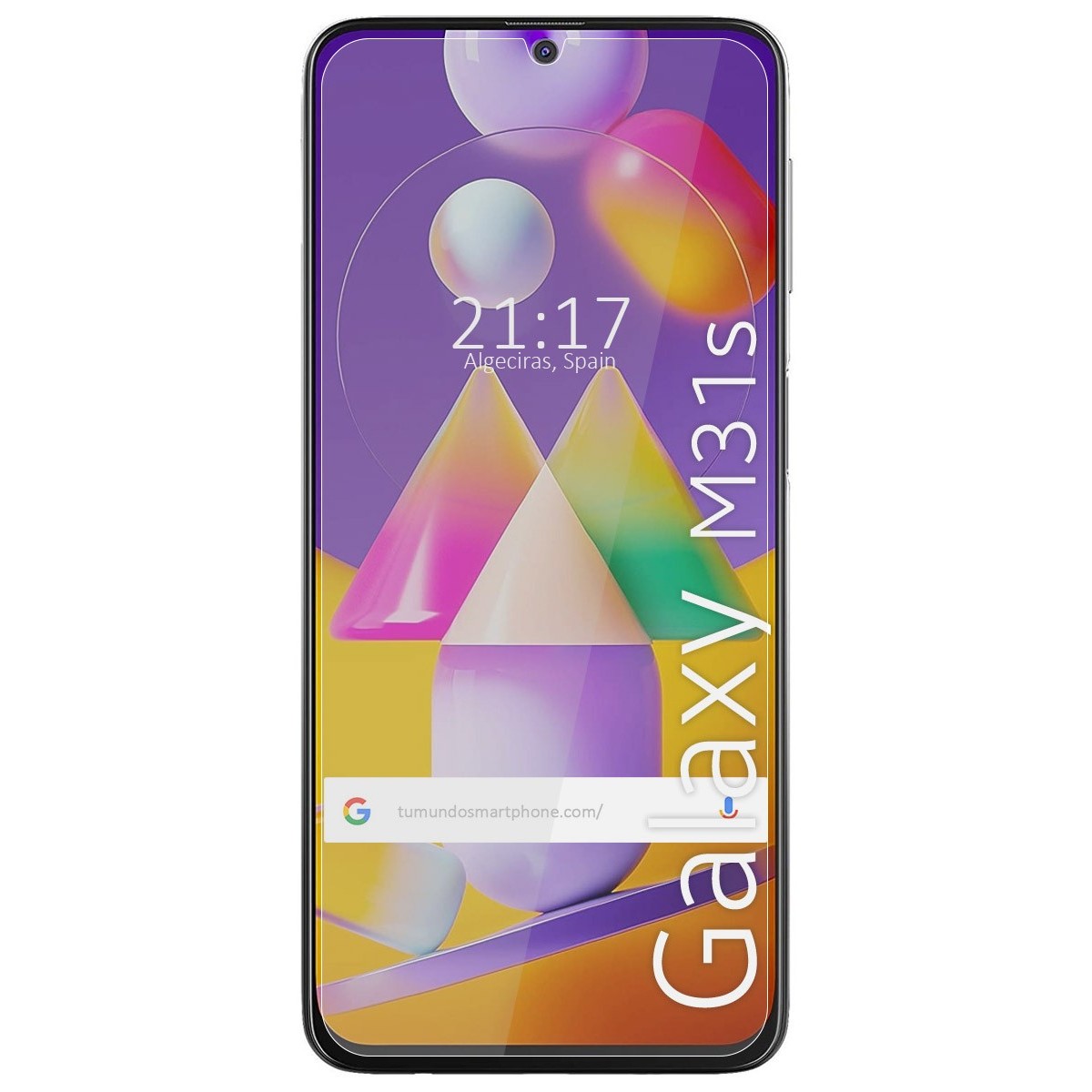 Protector Cristal Templado para Samsung Galaxy M31s Vidrio