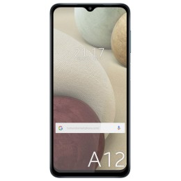 Protector Cristal Templado Completo 5D Full Glue Negro para Samsung Galaxy A12 / M12 Vidrio 2