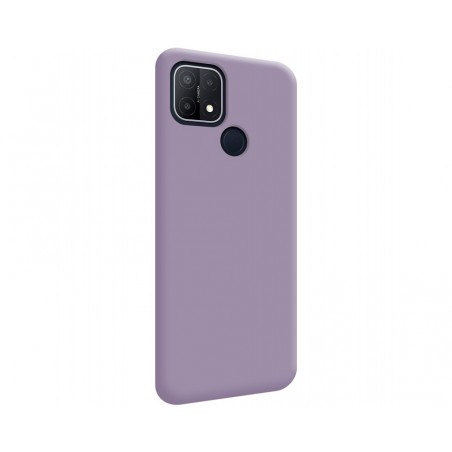 Funda Silicona Líquida Ultra Suave para Oppo A15 color Morada
