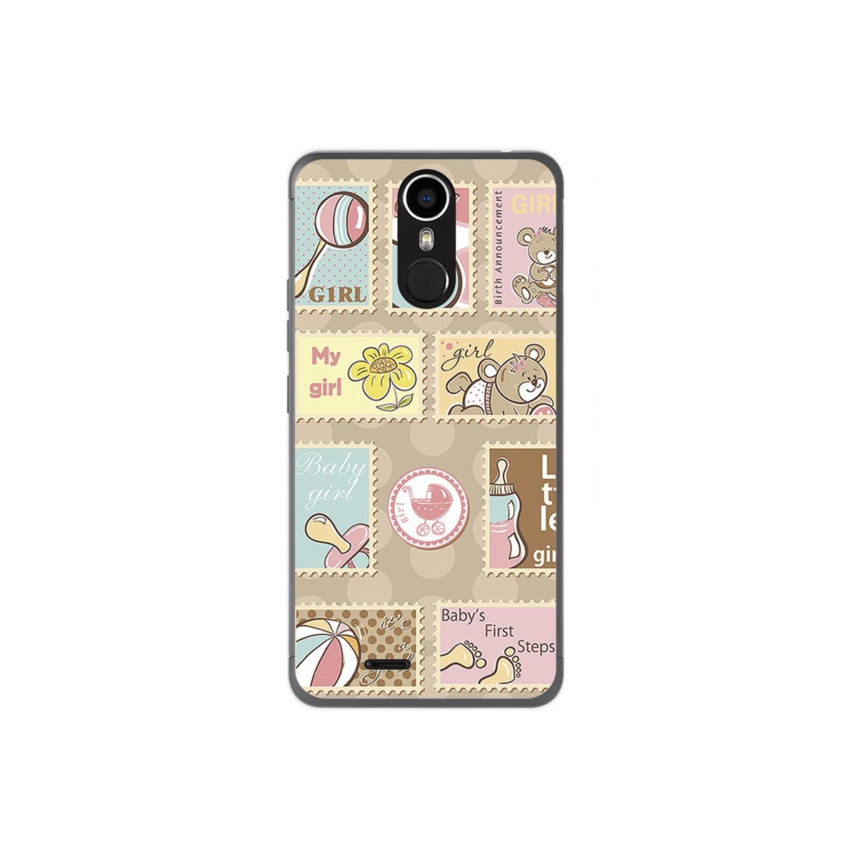 Funda Gel Tpu para Ulefone Metal Diseño Sellos Dibujos
