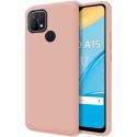 Funda Silicona Líquida Ultra Suave para Oppo A15 color Rosa