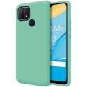 Funda Silicona Líquida Ultra Suave para Oppo A15 color Verde