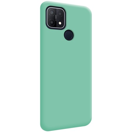 Funda Silicona Líquida Ultra Suave para Oppo A15 color Verde