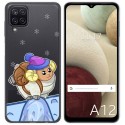 Funda Gel Transparente para Samsung Galaxy A12 / M12 diseño Cabra Dibujos