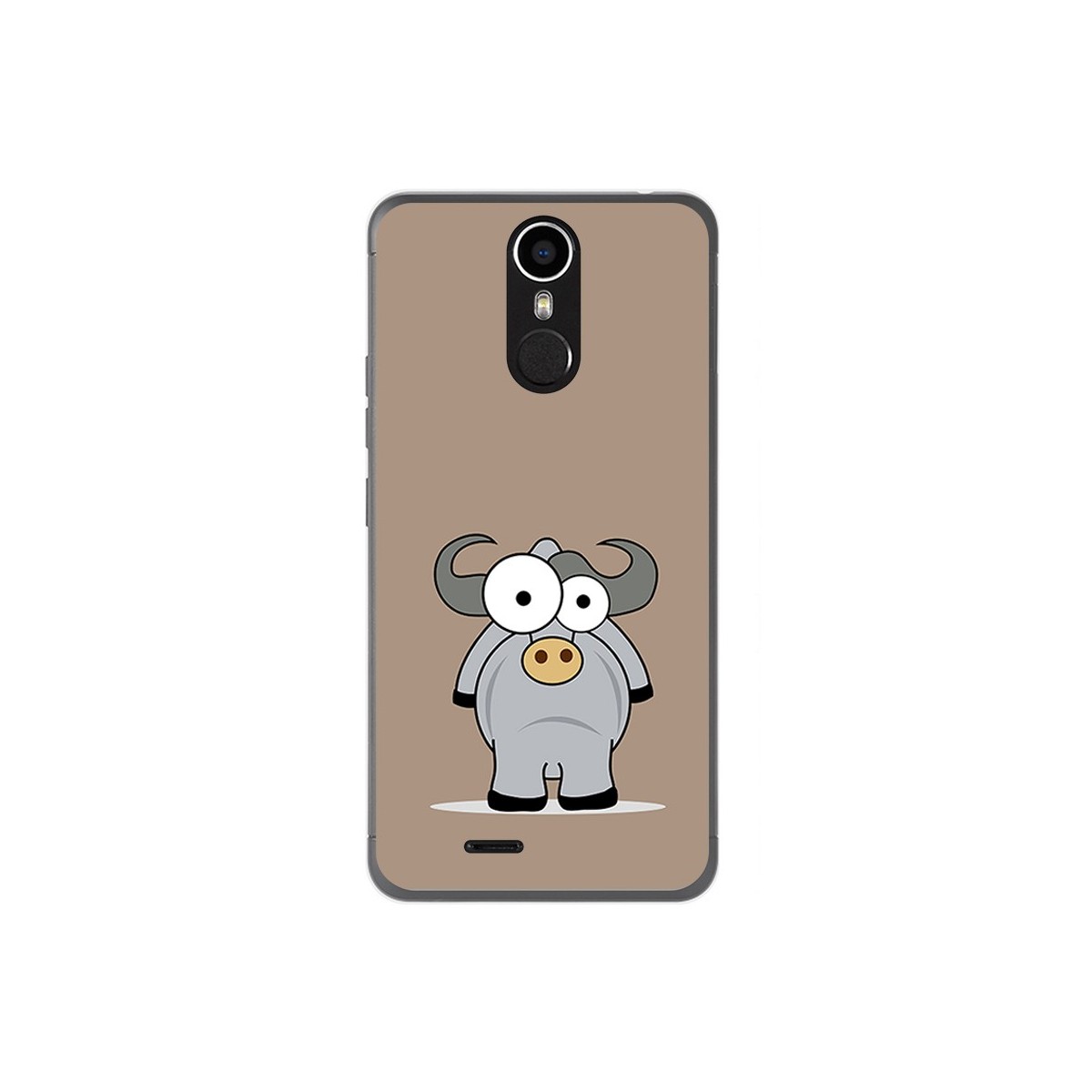 Funda Gel Tpu para Ulefone Metal Diseño Toro Dibujos