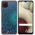 Funda Gel Transparente para Samsung Galaxy A12 / M12 diseño Mandala Dibujos