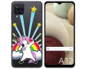 Funda Gel Transparente para Samsung Galaxy A12 / M12 diseño Unicornio Dibujos