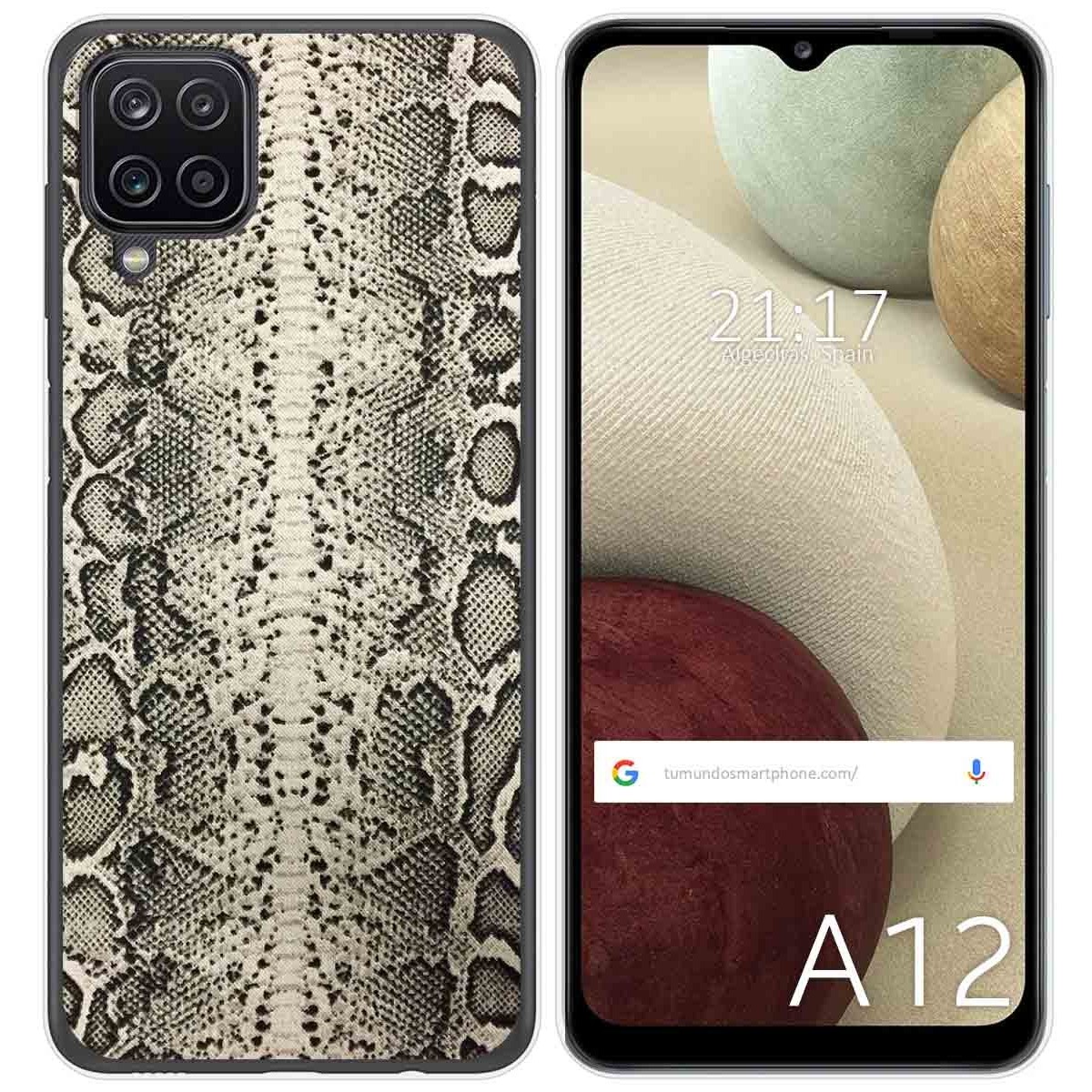 Funda Gel Tpu para Samsung Galaxy A12 / M12 diseño Animal 01 Dibujos