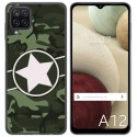 Funda Gel Tpu para Samsung Galaxy A12 / M12 diseño Camuflaje 01 Dibujos