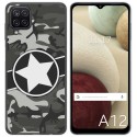 Funda Gel Tpu para Samsung Galaxy A12 / M12 diseño Camuflaje 02 Dibujos