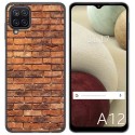 Funda Gel Tpu para Samsung Galaxy A12 / M12 diseño Ladrillo 04 Dibujos
