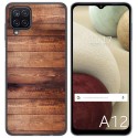 Funda Gel Tpu para Samsung Galaxy A12 / M12 diseño Madera 02 Dibujos
