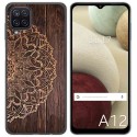 Funda Gel Tpu para Samsung Galaxy A12 / M12 diseño Madera 06 Dibujos