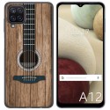 Funda Gel Tpu para Samsung Galaxy A12 / M12 diseño Madera 11 Dibujos