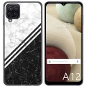 Funda Gel Tpu para Samsung Galaxy A12 / M12 diseño Mármol 01 Dibujos