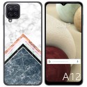 Funda Gel Tpu para Samsung Galaxy A12 / M12 diseño Mármol 05 Dibujos