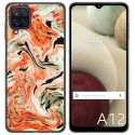 Funda Gel Tpu para Samsung Galaxy A12 / M12 diseño Mármol 12 Dibujos