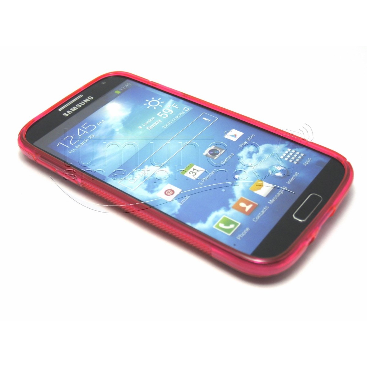 Funda Gel Tpu Samsung Galaxy S4 Mini I9190 S Line Color Rosa