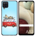 Funda Gel Tpu para Samsung Galaxy A12 / M12 diseño Furgoneta Dibujos