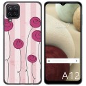 Funda Gel Tpu para Samsung Galaxy A12 / M12 diseño Flores Vintage Dibujos