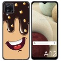 Funda Gel Tpu para Samsung Galaxy A12 / M12 diseño Helado Chocolate Dibujos