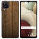 Funda Gel Tpu para Samsung Galaxy A12 / M12 diseño Madera Dibujos
