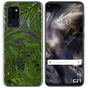 Funda Gel Transparente para Oukitel C21 diseño Jungla Dibujos