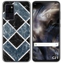 Funda Gel Tpu para Oukitel C21 diseño Mármol 06 Dibujos