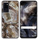 Funda Gel Tpu para Oukitel C21 diseño Mármol 14 Dibujos