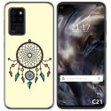 Funda Gel Tpu para Oukitel C21 diseño Atrapasueños Dibujos