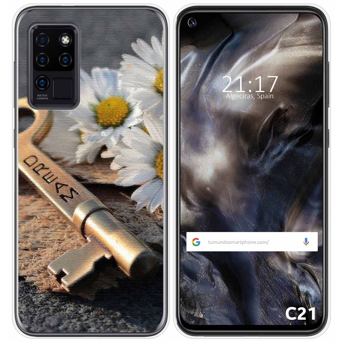 Funda Gel Tpu para Oukitel C21 diseño Dream Dibujos