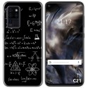 Funda Gel Tpu para Oukitel C21 diseño Formulas Dibujos